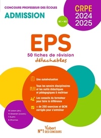 Marc Loison - EPS concours Professeur des écoles - 50 fiches de révision détachables.