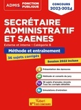 Pascal Eynard et René Guimet - Secrétaire administratif et SAENES, externe et interne, catégorie B - Méthode et entraînement.