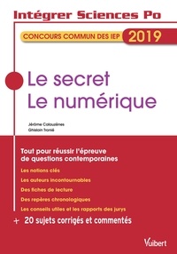Ghislain Tranié et Jérôme Calauzènes - Le secret ; Le numérique.