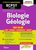 Olivier Dautel et Marianne Algrain Pitavy - Biologie-Géologie BCPST 1re année - Tout-en-un - Cours, méthodes, entraînements, corrigés.