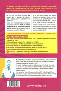 Annales de LCA en français-anglais pour le concours ECNi/EDN. 2009 à 2022. Inclus : les 2 sujets 2022 7e édition