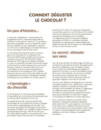 Chocolat. L'art de la choclogie et de la dégustation, 50 recettes irrésistibles