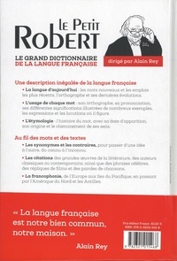 Le Petit Robert de la Langue Française  Edition 2021