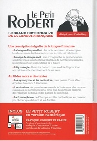 Le Petit Robert de la langue française. Inclus Le Petit Robert en version numérique  Edition 2021