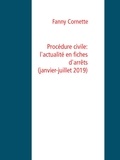 Fanny Cornette - Procédure civile: l'actualité en fiches d'arrêts (janvier-juillet 2019).