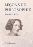 Simone Weil - Leçons de philosophie.