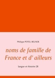 Philippe Potel-Belner - Noms de famille de France et d' ailleurs.