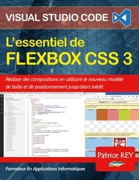 Patrice Rey - L'essentiel de Flexbox CSS 3 - Visual Studio Code.