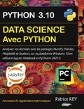 Patrice Rey - Data Science avec Python - Avec Jupyter et PyCharm.