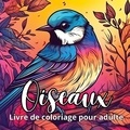  Créatif Factory - Oiseaux livre de coloriage pour adulte - 35 dessins d'oiseaux dans la nature coloriage anti-stress.