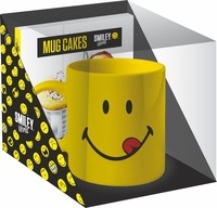 Coffret Mug cakes Smiley. Contient : 1 livre, 1 mug, 1 carnet
