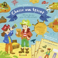 Guillaume Blossier et Maud Lienard - Chasse au trésor - 45 min de jeu pour 2 à 12 enfants - Avec 20 parchemins, 1 manuel pour l'organisateur, 12 récompenses et 12 invitations.