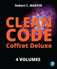 Robert C. Martin - Clean Code - Coffret Deluxe 4 volumes : Coder proprement ; Architecture logicielle propre ; Agile proprement ; Proprement codeur.