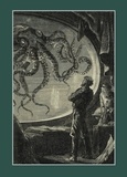 Alphonse Neuville - Carnet blanc : Vingt mille lieues sous les mers, Jules Verne, 1871 - Les Poulpes.