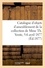 Emile Barre - Catalogue d'objets d'ameublement et de curiosités, étoffes et tapisseries.