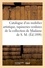 Arthur Bloche - Catalogue d'un mobilier artistique époques et styles XVIe, XVIIe et XVIIIe siècles.