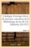  XXX - Catalogue d'ouvrages divers, de journaux, caricatures, beaux-arts, théâtre et musique - de la Bibliothèque de feu M. Ch. Malherbe. Partie 1-3.