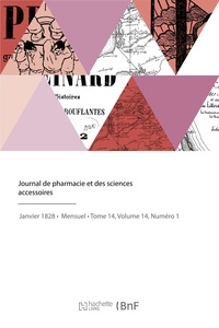 Julien-joseph Virey - Journal de pharmacie et des sciences accessoires.