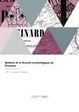 Archeologiqu Societe - Bulletin de la Société archéologique du Finistère.