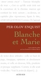 Per Olov Enquist - Blanche et Marie.