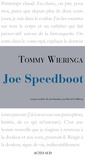 Tommy Wieringa - Joe Speedboot.