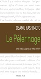Osamu Hashimoto - Le Pèlerinage.