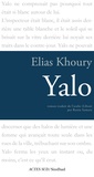 Elias Khoury - Yalo.