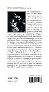 Le Trio Cortot-Thibaud-Casals