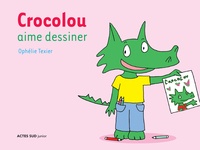 Ophélie Texier - Crocolou  : Crocolou aime dessiner.
