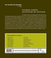 Les carnets du paysage N° 38 Jacques Simon, agitateur du paysage
