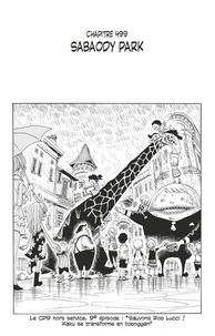 Eiichirô Oda - One Piece édition originale - Chapitre 499 - Sabaody Park.