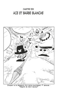 Eiichirô Oda - One Piece édition originale - Chapitre 552 - Ace et Barbe Blanche.