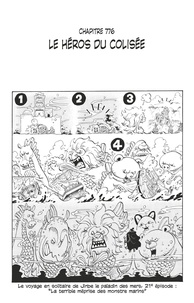 Eiichirô Oda - One Piece édition originale - Chapitre 776 - Le héros du colisée.