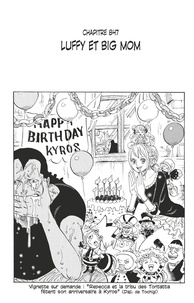 Eiichirô Oda - One Piece édition originale - Chapitre 847 - Luffy et Big Mom.