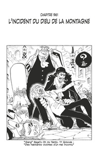 Eiichirô Oda - One Piece édition originale - Chapitre 961 - L'incident du dieu de la montagne.