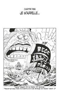 Eiichirô Oda - One Piece édition originale - Chapitre 986 - Je m'appelle.