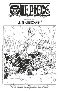 Eiichirô Oda - One Piece édition originale - Chapitre 1107 - Je te cherchais !.