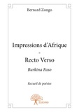 Bernard Zongo - Impressions d'afrique - recto verso - Burkina Faso.