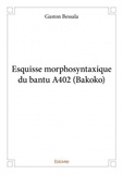 Gaston Bessala - Esquisse morphosyntaxique du bantu a402 (bakoko).