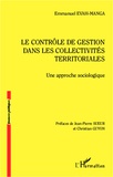 Emmanuel Evah-Manga - Le contrôle de gestion dans les collectivités territoriales - Une approche sociologique.