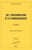 Jacques Legroux - De l'information à la connaissance.