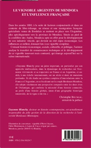 Le vignoble argentin de Mendoza et l'influence française. XIXe-XXIe siècle