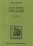Marc Pincherle - Jean-Marie Leclair - Sa vie - Son oeuvre. Discographie.