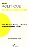 Sophie Jacquot - Les effets de l'européanisation dans le domaine social.