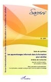 Anne Muller et Denis Cristol - Savoirs N° 32/2013 : Les apprentissages informels dans la formation pour adultes.