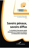 Jérôme Ferrand et Xavier Pin - L'IRASCible N° 4 : Savoirs pénaux, savoirs diffus - La circulation d'une pensée pénale réformatrice de l'Europe des Lumières à la Restauration monarchique.