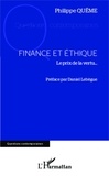 Philippe Quême - Finance et éthique - Le prix de la vertu....