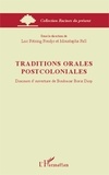 Luc Fotsing Fondjo et Moustapha Fall - Traditions orales postcoloniales - Discours d'ouverture de Boubacar Boris Diop.