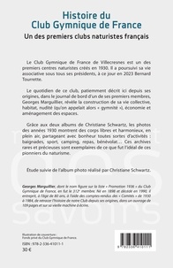 Histoire du Club Gymnique de France. Un des premiers clubs naturistes français