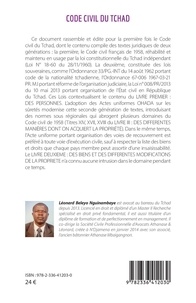 Code civil du Tchad